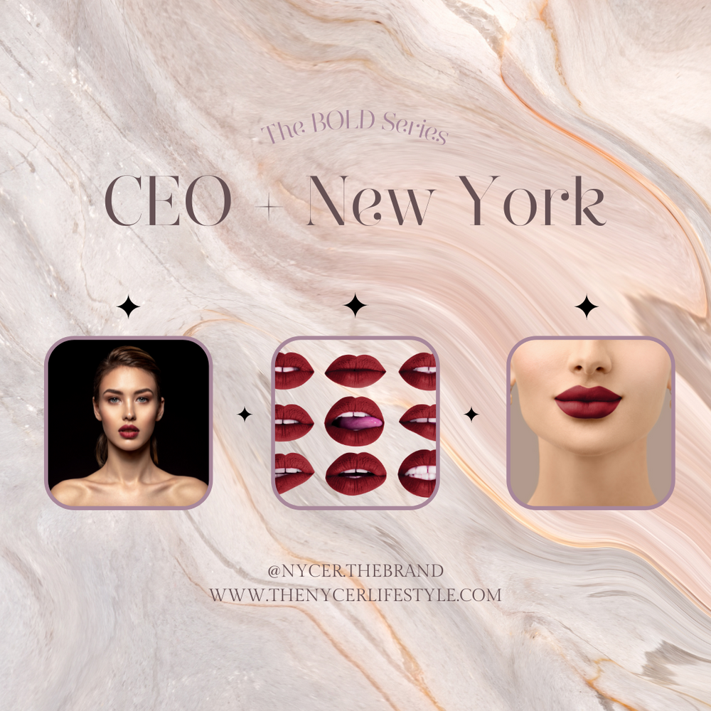 CEO + New York Lip Kit (Bright Red)